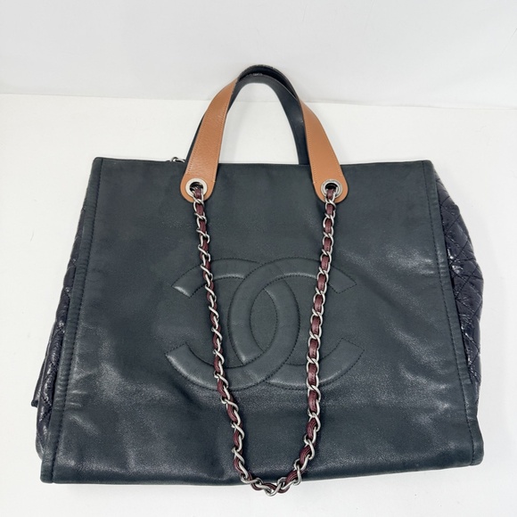 Chanel Black In The Mix Timeless Shopping Tote - Picture 1 of 9